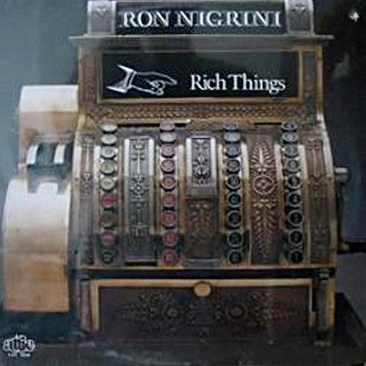 Ron Nigrini Rich Things 1976 Folk Rock / Pop Rock (vinyl lp)