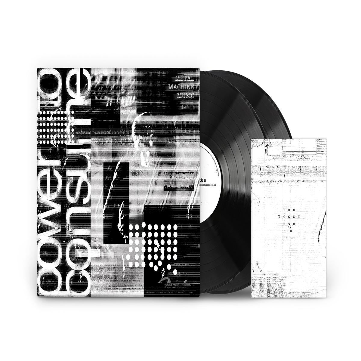 Various Artists 8211 Metal Machine Music Power To Consume Vol1 8211 2LP 8211 Black Vinyl RSD Black Friday 2025
