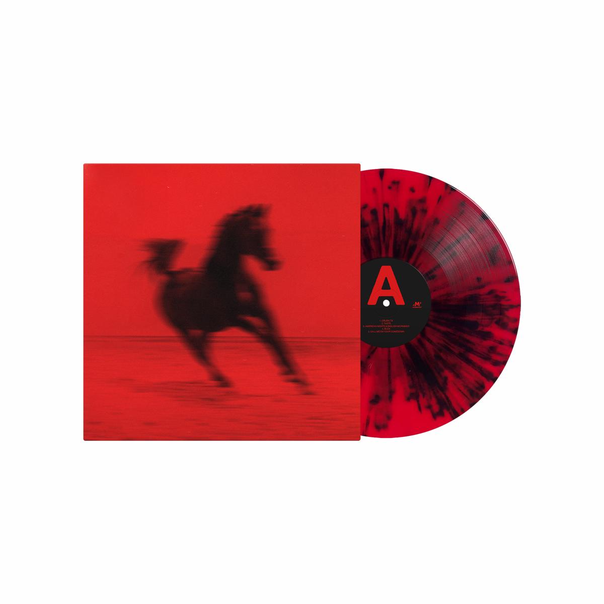 BUCK: Limited Red with Black Splatter Vinyl LP