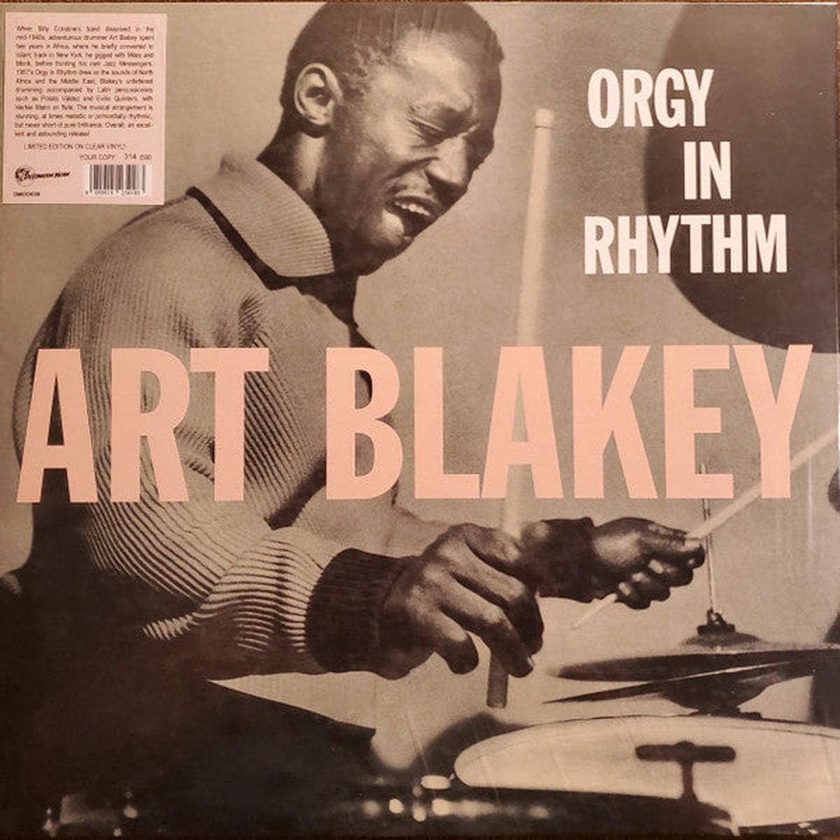 BLAKEY ART 8211 ORGY IN RHYTHM NUMBERED CLEAR 8211 LP