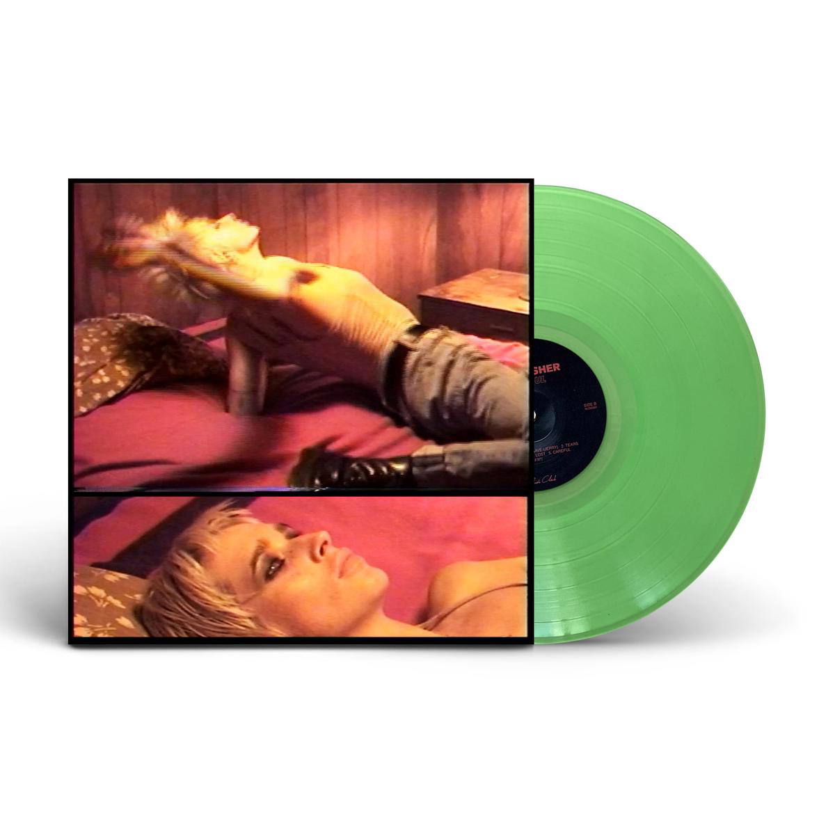 Careful Limited 8217Clear Fluo8217 Green Vinyl LP