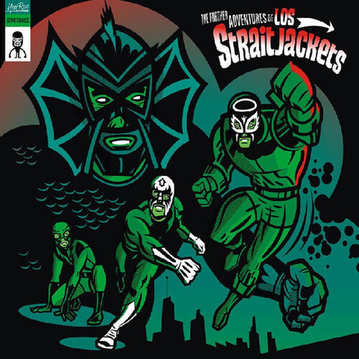 Los StraitJackets: The Further Adventures Of Los Straitjackets - Green - VINYL LP