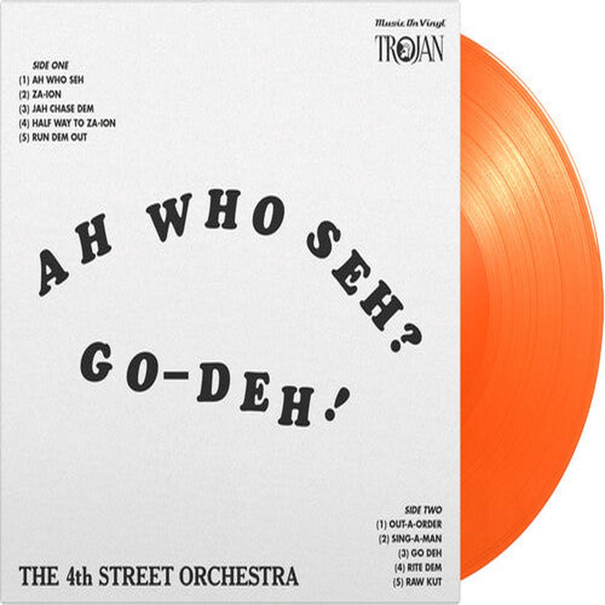 4th Street Orchestra: Ah Who Seh Go-Deh - Limited 180-Gram Orange Colored Vinyl - VINYL LP