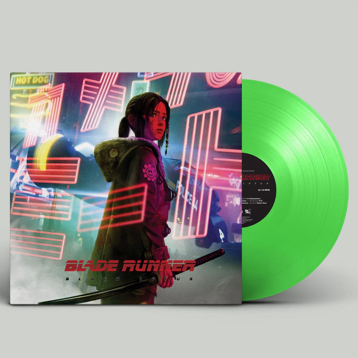 Blade Runner - Black Lotus: Limited Neon Green Trifold Sleeve LP