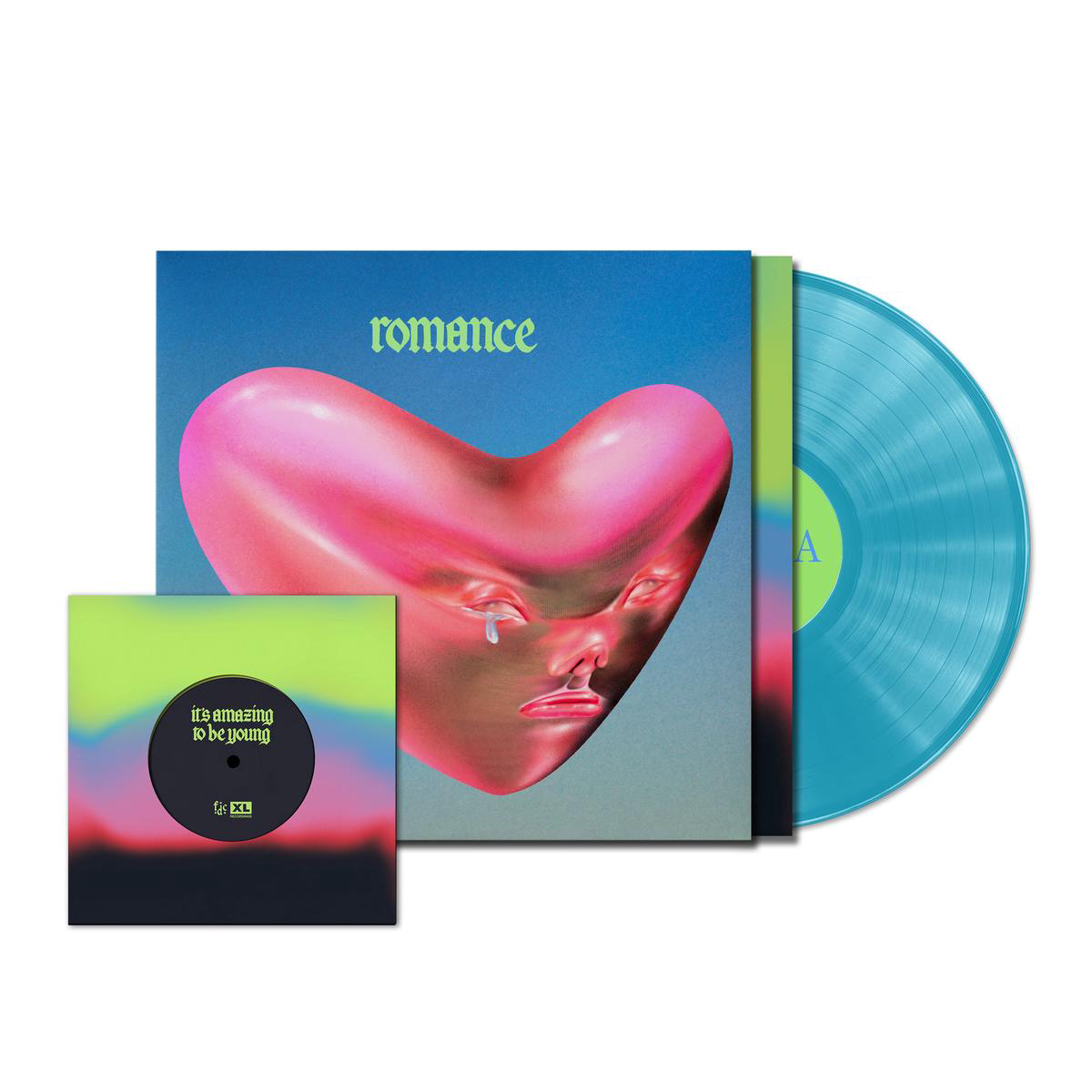 Romance (Bonus Edition) Turquoise Blue LP Black 7