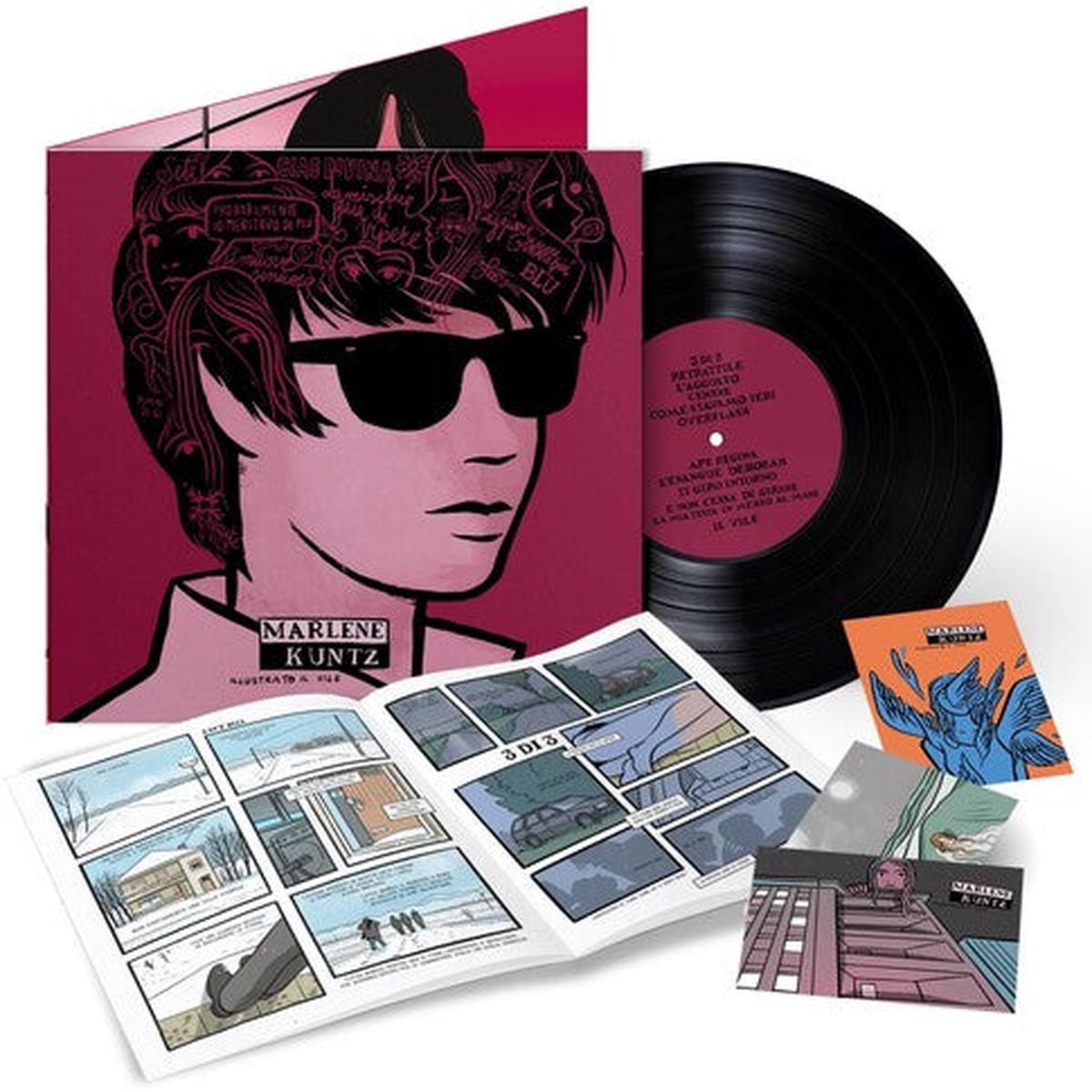 Marlene Kuntz: Il Vile (Illustrato) - VINYL LP