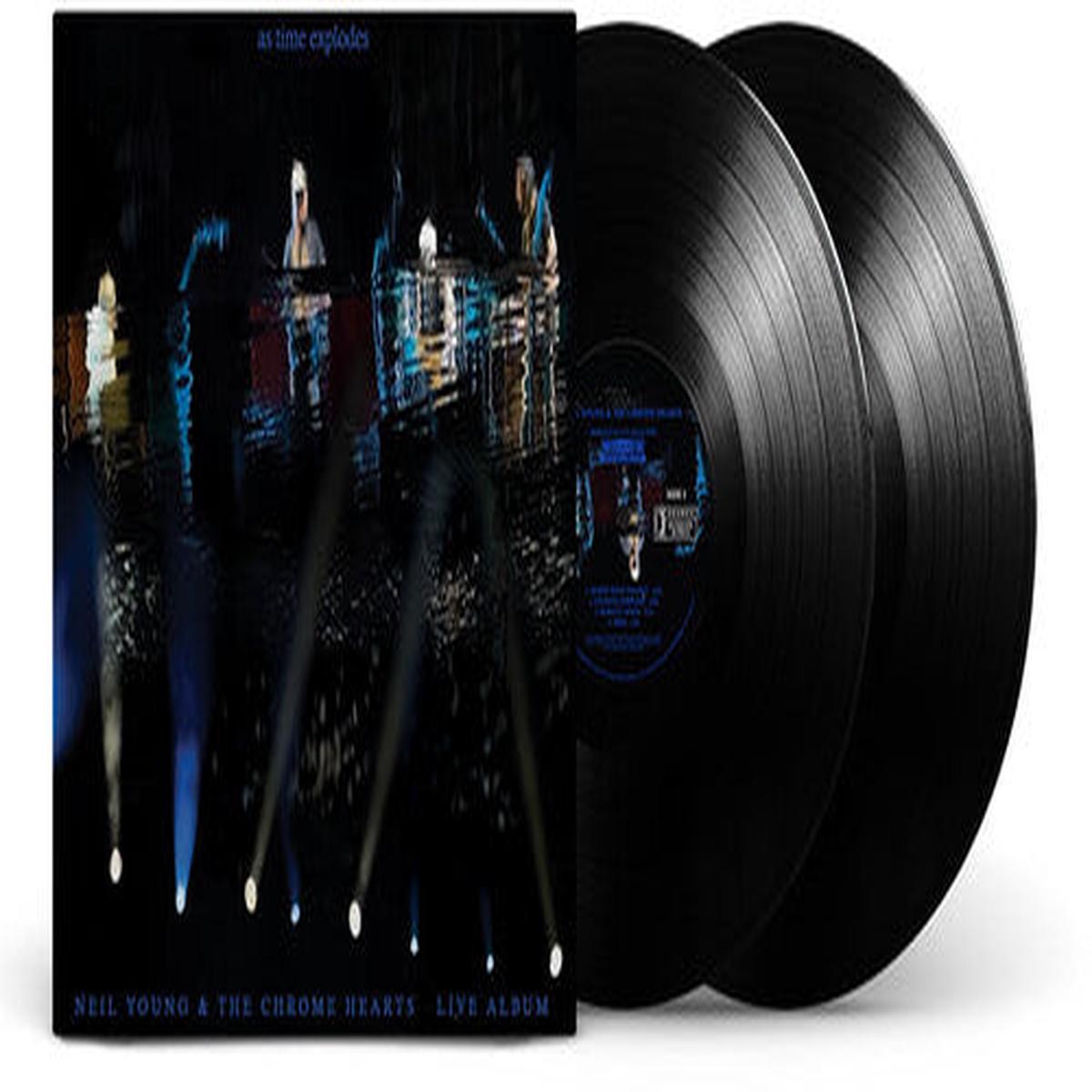 Neil Young & The Chrome Hearts: As Time Explodes: Live Album - VINYL LP