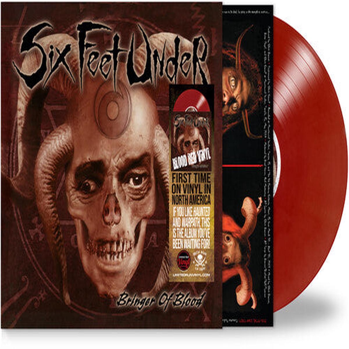 Six Feet Under: Bringer of Blood -Blood Red - VINYL LP