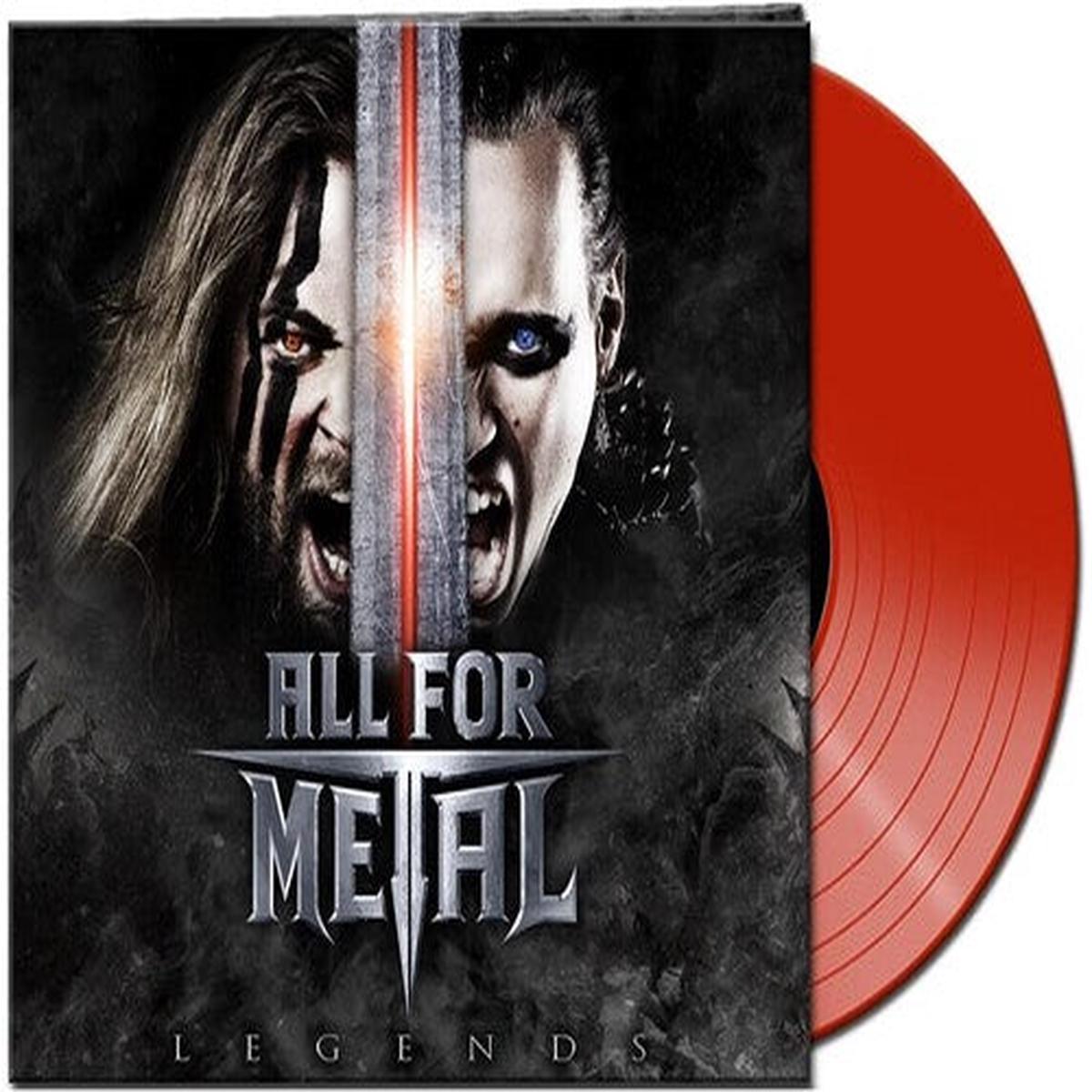 All for Metal: Legends - Red Vinyl - VINYL LP