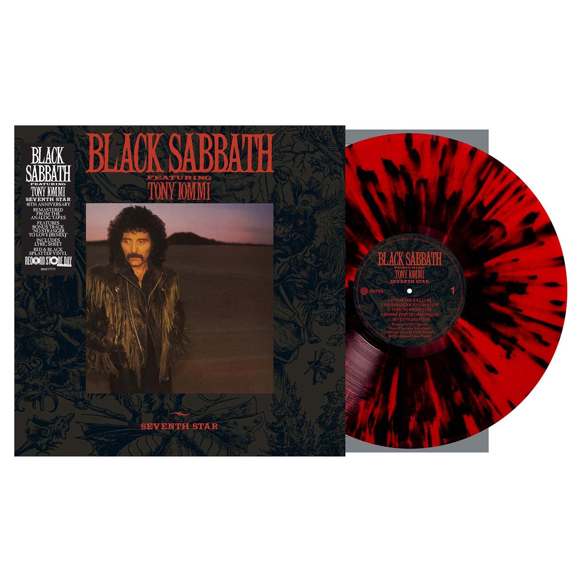 Black Sabbath - Seventh Star - 1LP - Red & Balck Splatter Vinyl [Record Store Day 2026]