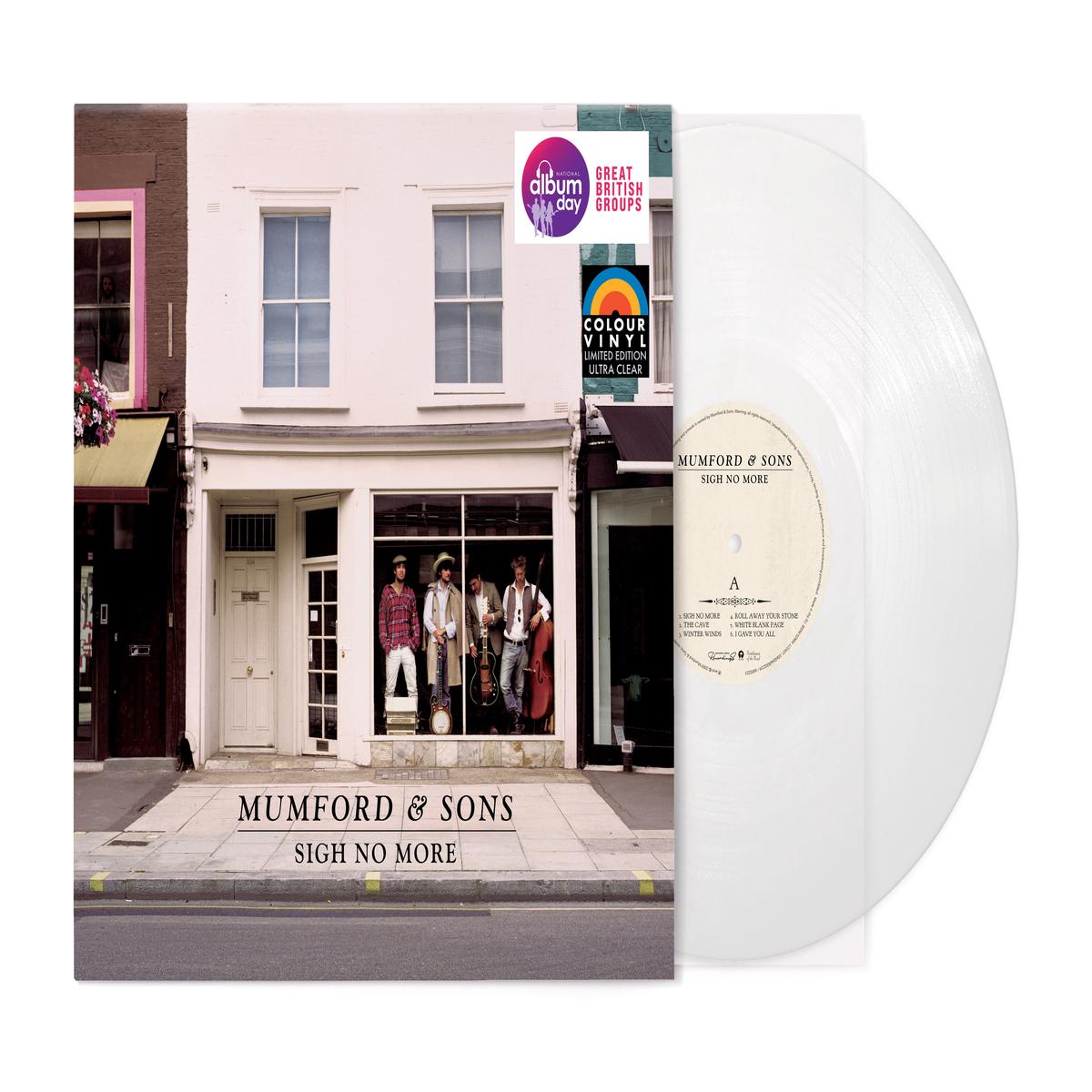 Mumford & Sons - Sigh No More - 1LP - Clear Vinyl [National Album Day 2024]