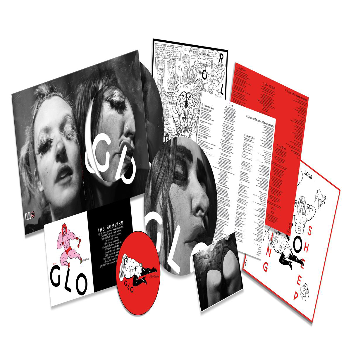 Stealing Sheep 8211 GLO 8211 1LP 8211 Picture Disc w Exclusive Bonus CD Remixes Record Store Day 2026