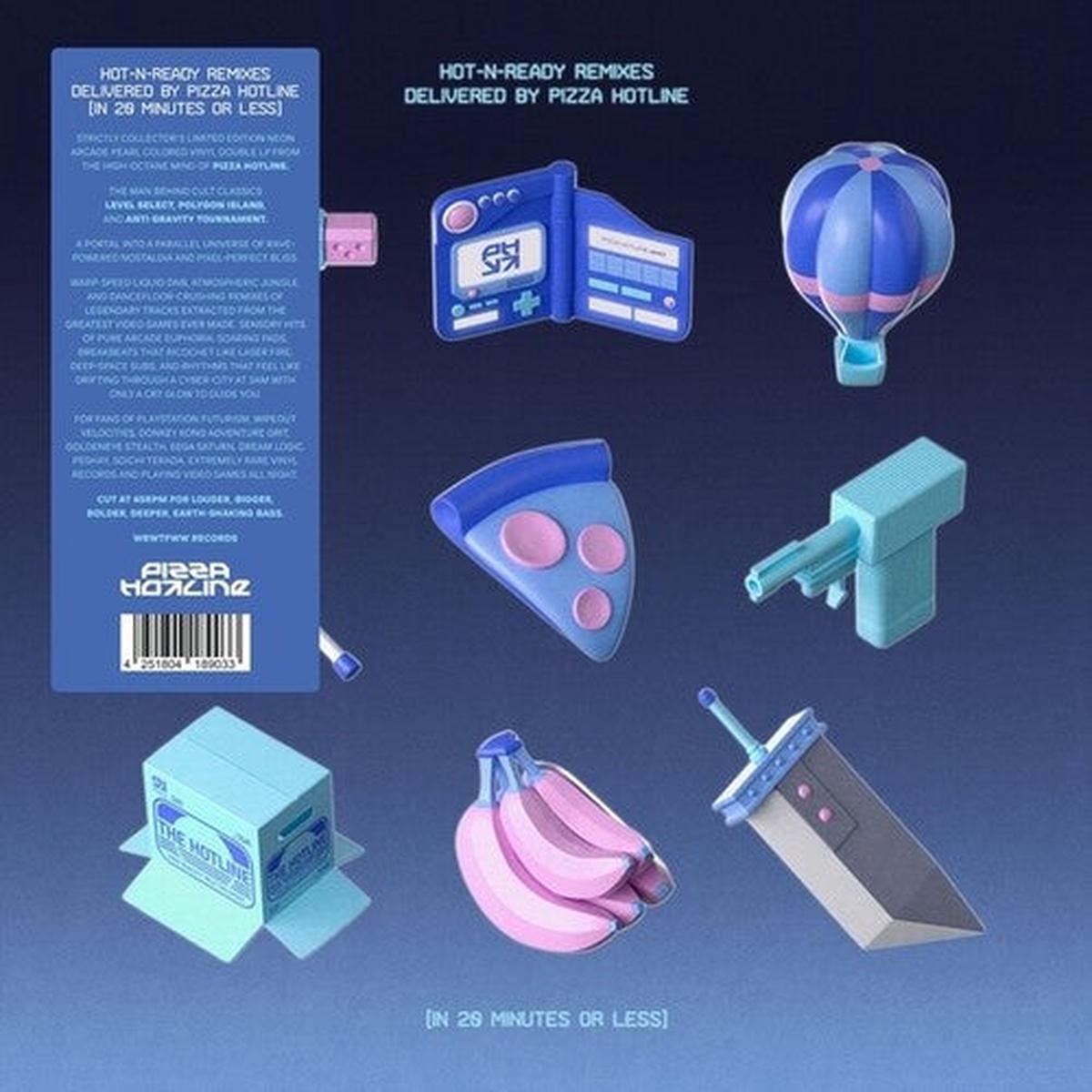 Mitch Murder x Pizza Hotline: Hot-N-Ready Remixes Delivered By Pizza Hotline (In 20 Minutes or Less) - VINYL LP
