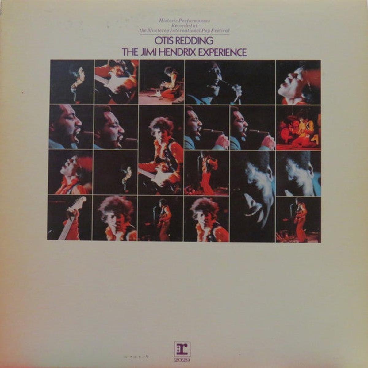 Otis Redding / The Jimi Hendrix Experience Historic Performances Recorded At The Monterey International Pop Festival -1970 (vinyl)