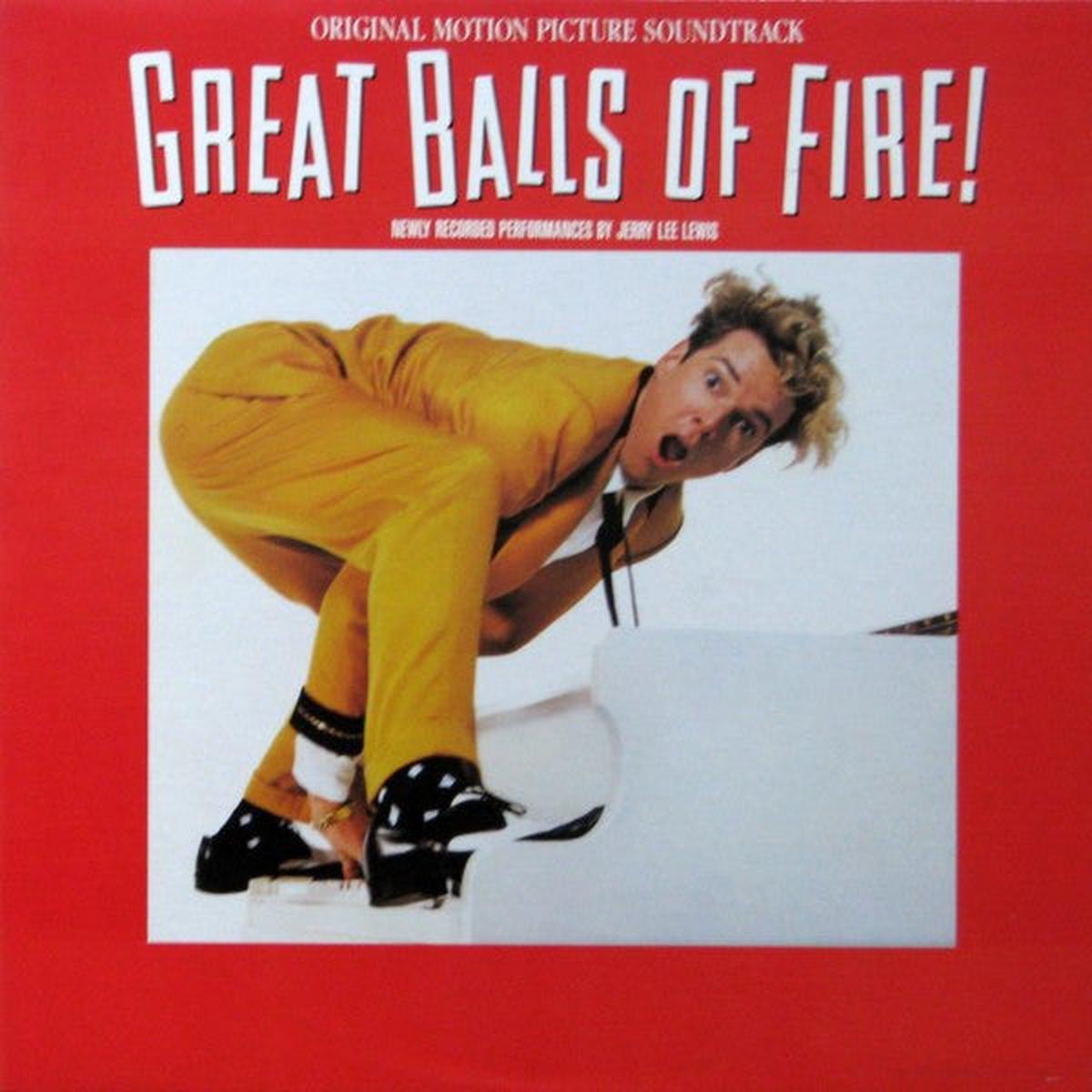 Various  Great Balls Of Fire! - Original Motion Picture Score  1989  Rock & Roll (vinyl lp)
