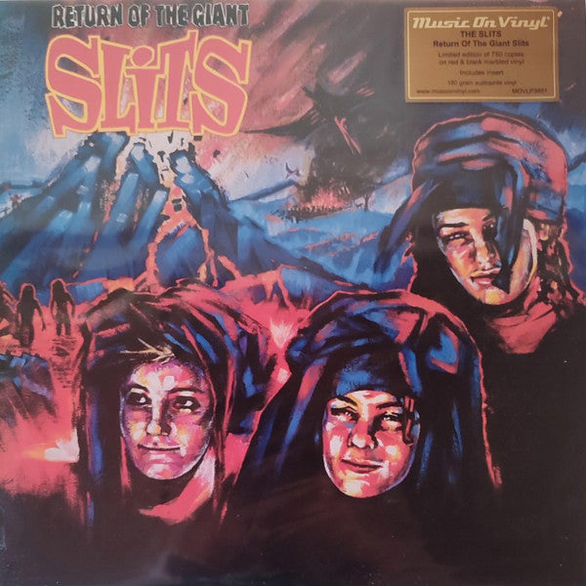 SLITS - RETURN OF THE GIANT SLITS : RED MARBLED - LP