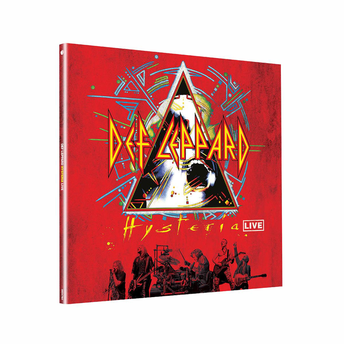 Hysteria Live Gatefold Crystal Clear Vinyl 2LP
