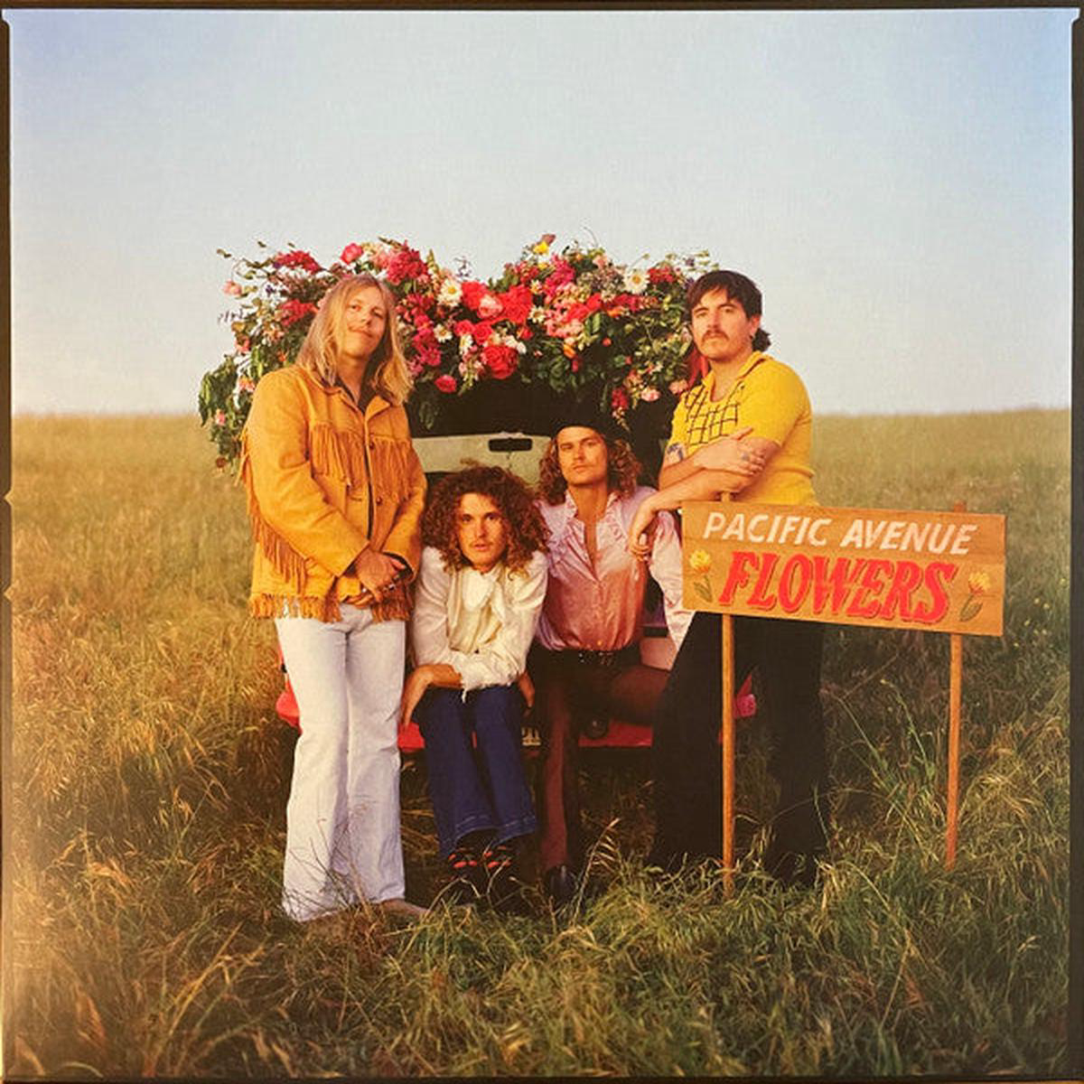 PACIFIC AVENUE 8211 FLOWERS WHITE 038 RED VINYL 8211 LP