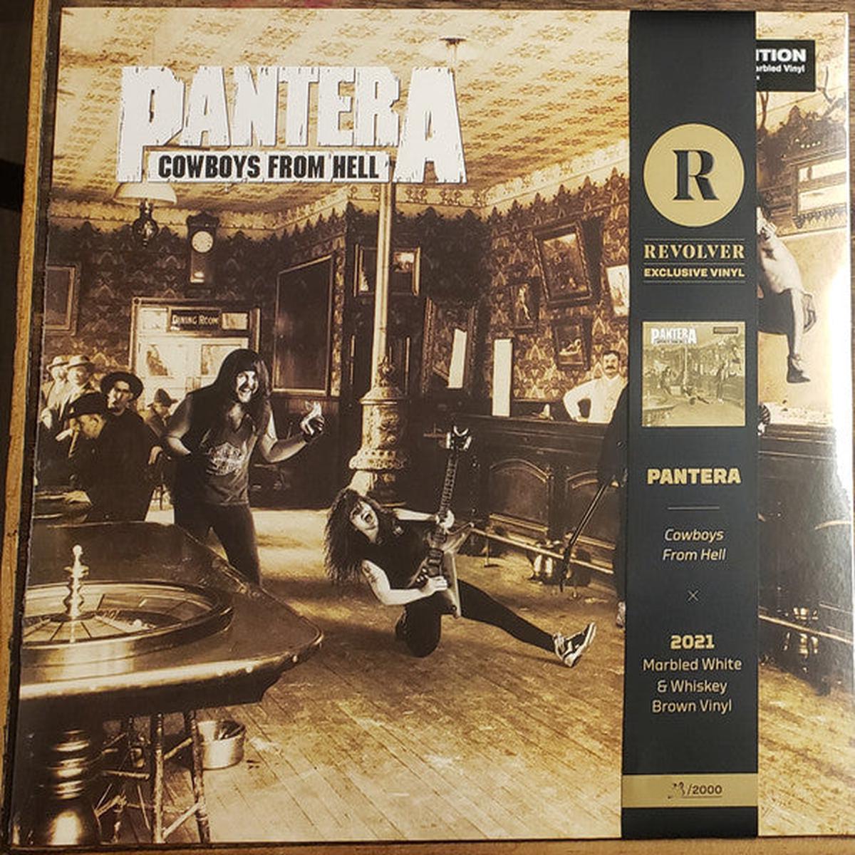 PANTERA - COWBOYS FROM HELL : COLOURED VINYL - LP
