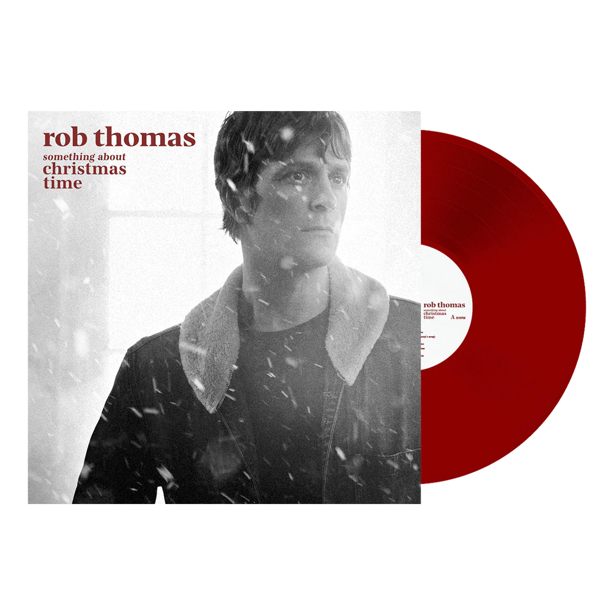 Something About Christmas Time: Red Vinyl LP