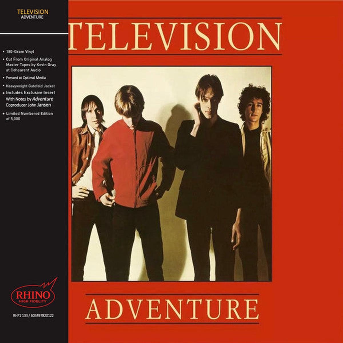 TELEVISION - ADVENTURE : RHINO HIGH FIDELITY (2025) - LP