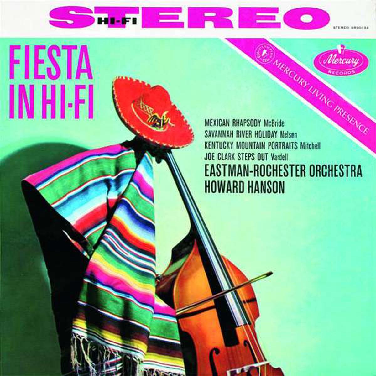 Eastman-Rochester Orchestra / Howard Hanson - Fiesta In Hi-Fi (LP)