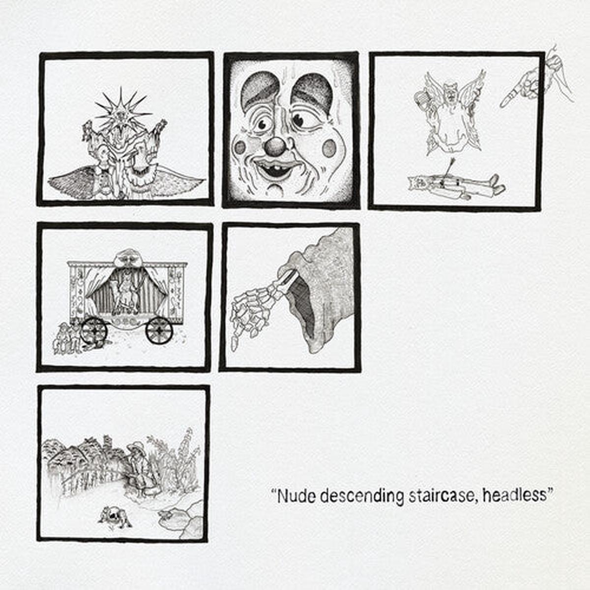 Teen Suicide: Nude Descending Staircase Headless - Gray - VINYL LP