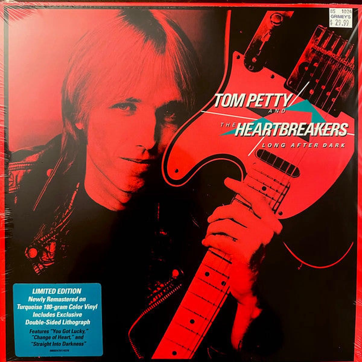 PETTY TOM 038 THE HEARTBREAKERS 8211 LONG AFTER DARK TURQUOISE VINYL 8211 LP