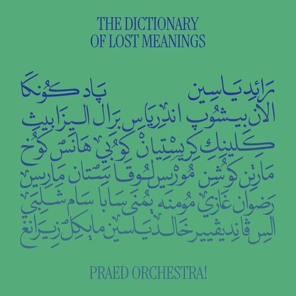 Praed Orchestra: The Dictionary Of Lost Meanings - VINYL LP
