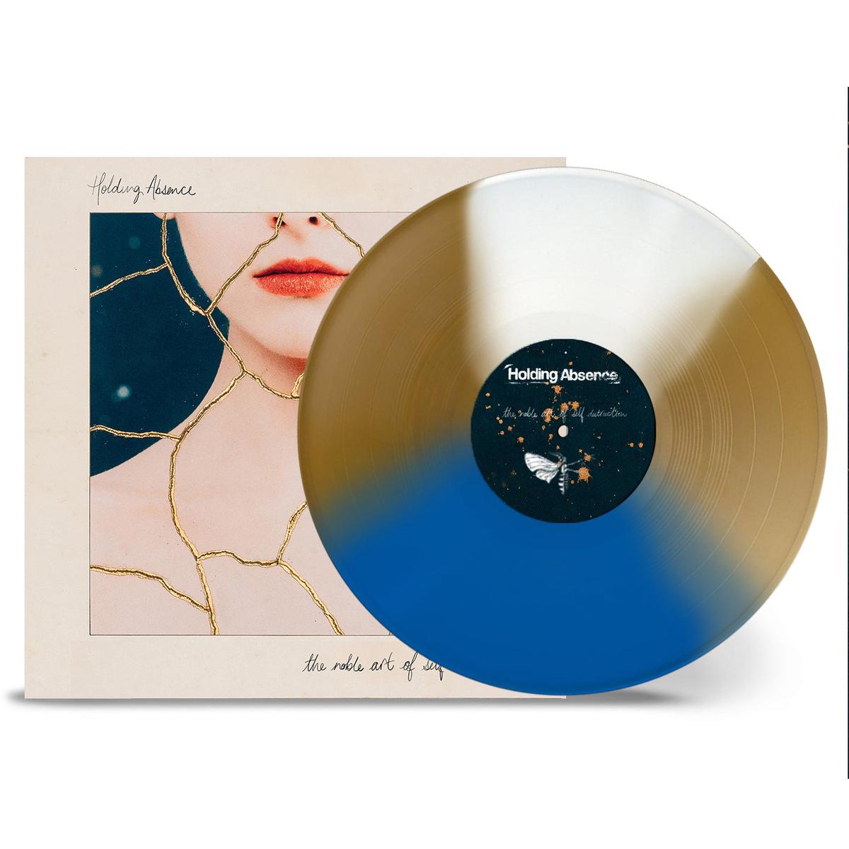 The Noble Art Of Self Destruction: Limited Edition Squad Effect White/Mid-Blue/Gold Vinyl LP