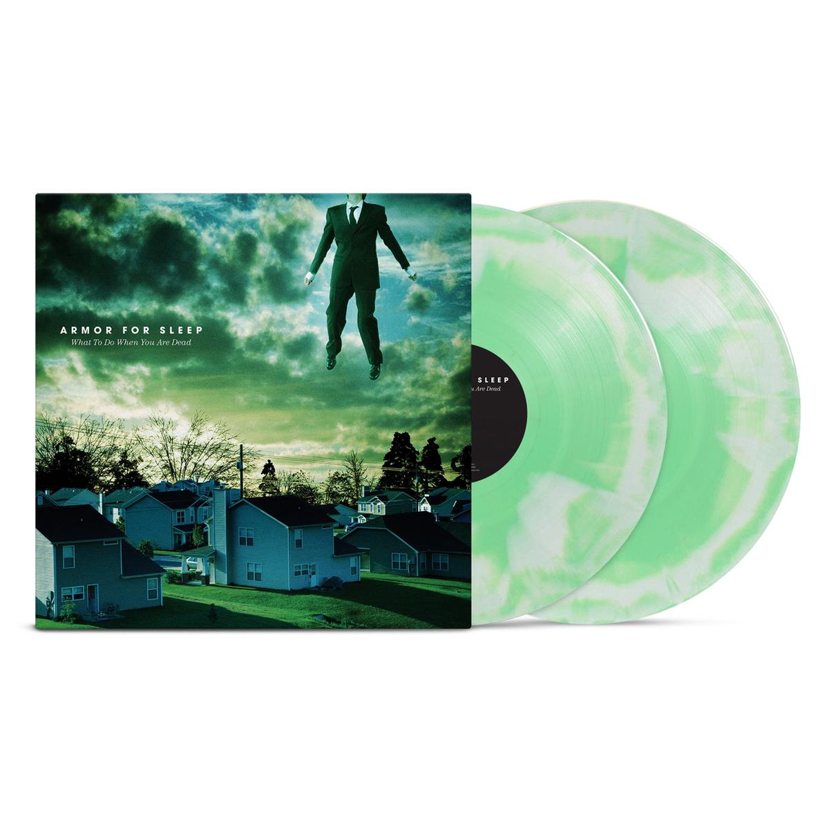 What To Do When You Are Dead: 15th Anniversary Edition LPs  Green White Galaxy
