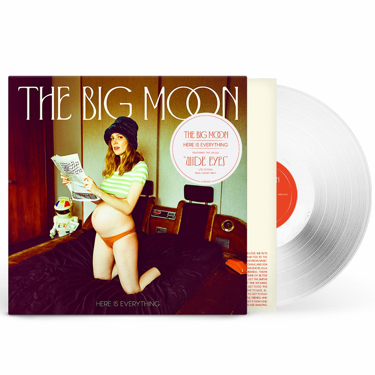 Here Is Everything Limited Transparent Gatefold Vinyl LP w Printed Inner