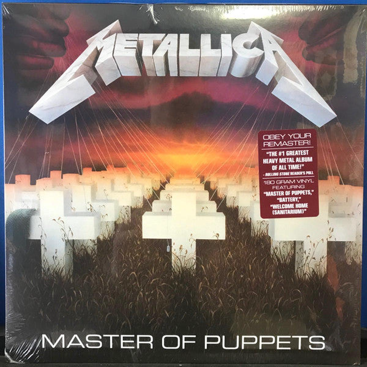 METALLICA 8211 MASTER OF PUPPETS REMASTERED 8211 LP