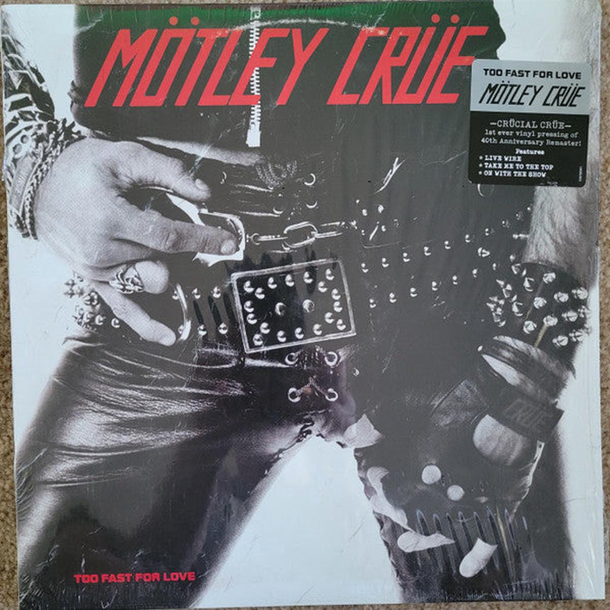 MOTLEY CRUE 8211 TOO FAST TO LOVE 2021 REMASTER 8211 LP