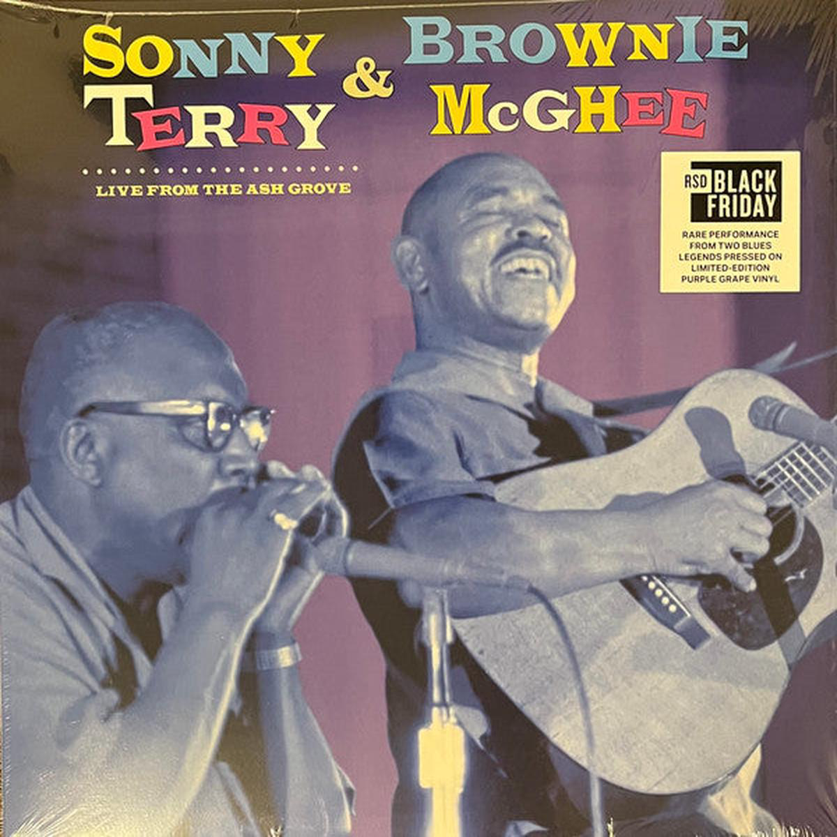 TERRY SONNY 038 BROWNIE MCGHEE 8211 LIVE FROM THE ASH GROVE PURPLE VINYL 8211 LP
