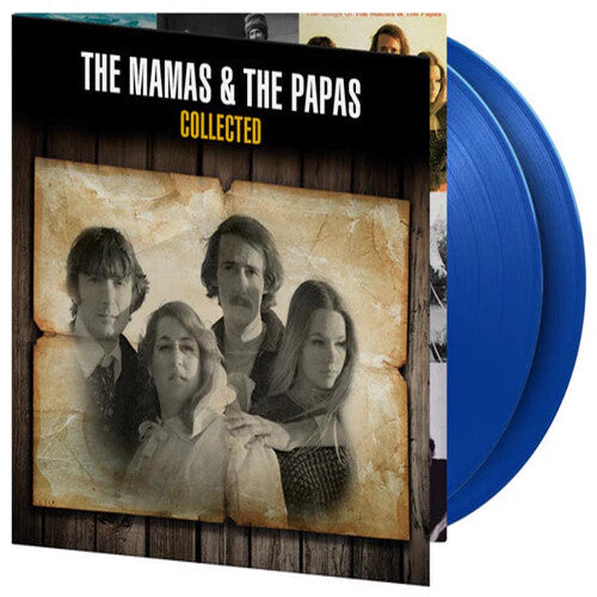 The Mamas & the Papas: Collected - Limited Gatefold 180-Gram Blue Colored Vinyl - VINYL LP