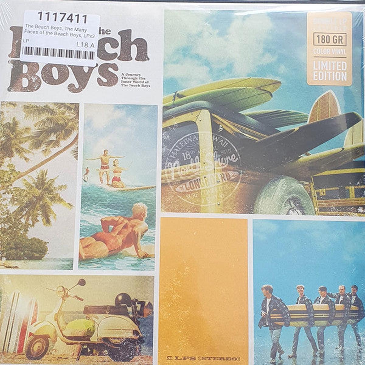 BEACH BOYS / VARIOUS - MANY FACES OF THE BEACH BOYS: 2LP YELLOW - LP