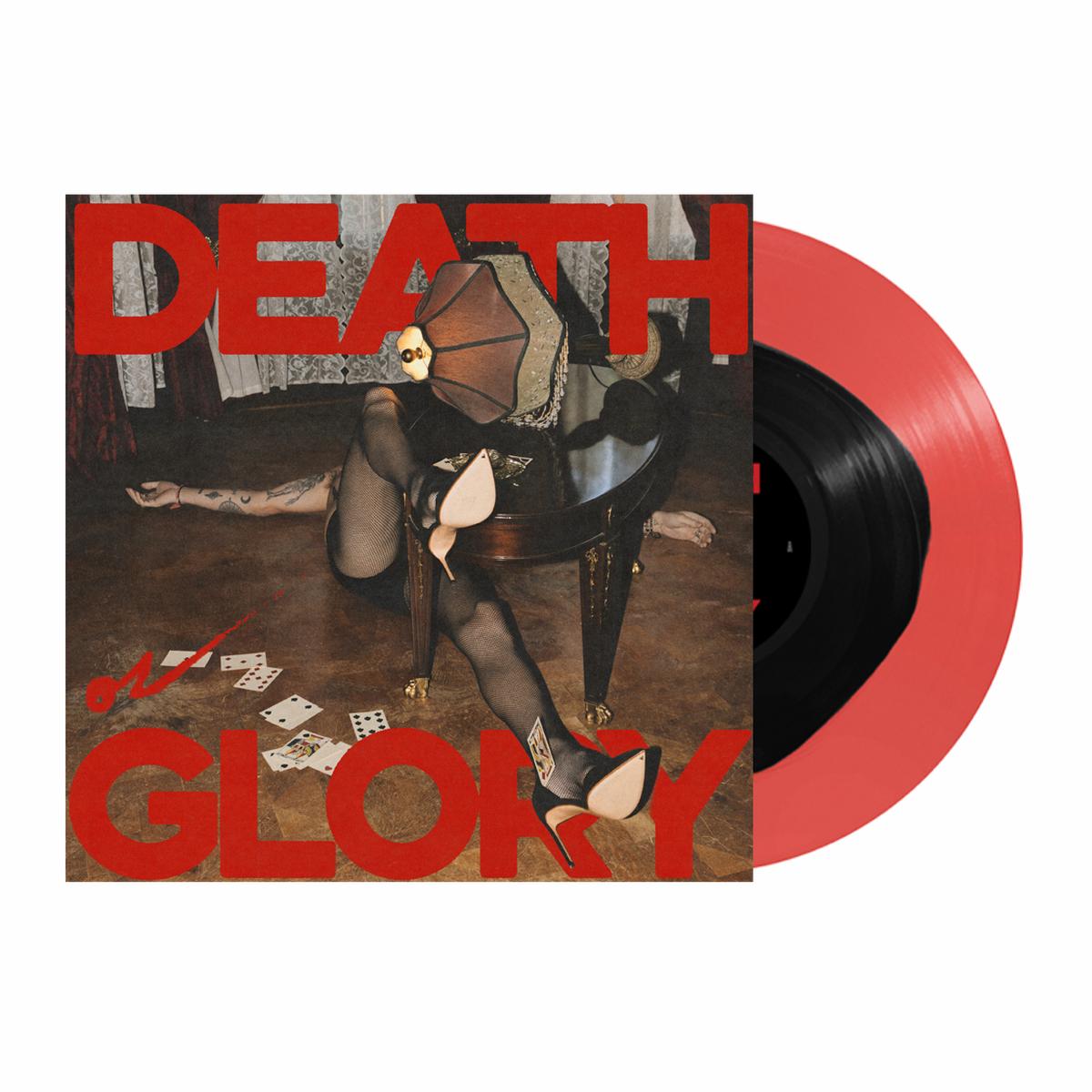 Death Or Glory: Transparent Red w/ Black Spot Vinyl LP