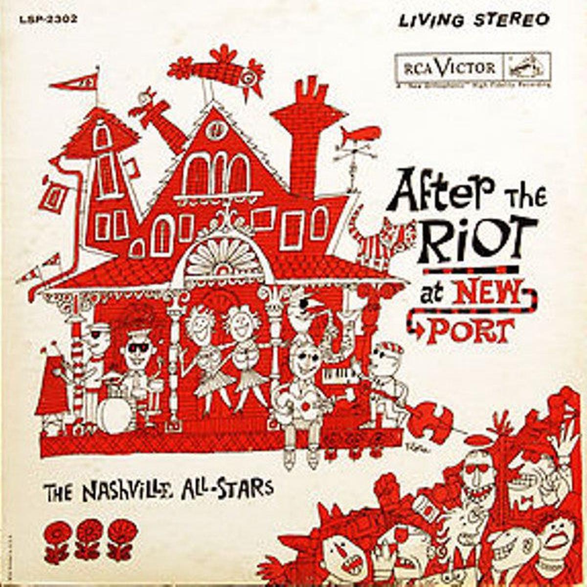 The Nashville All-Stars After The Riot At Newport 1961 Swing / Cool Jazz (vinyl lp)