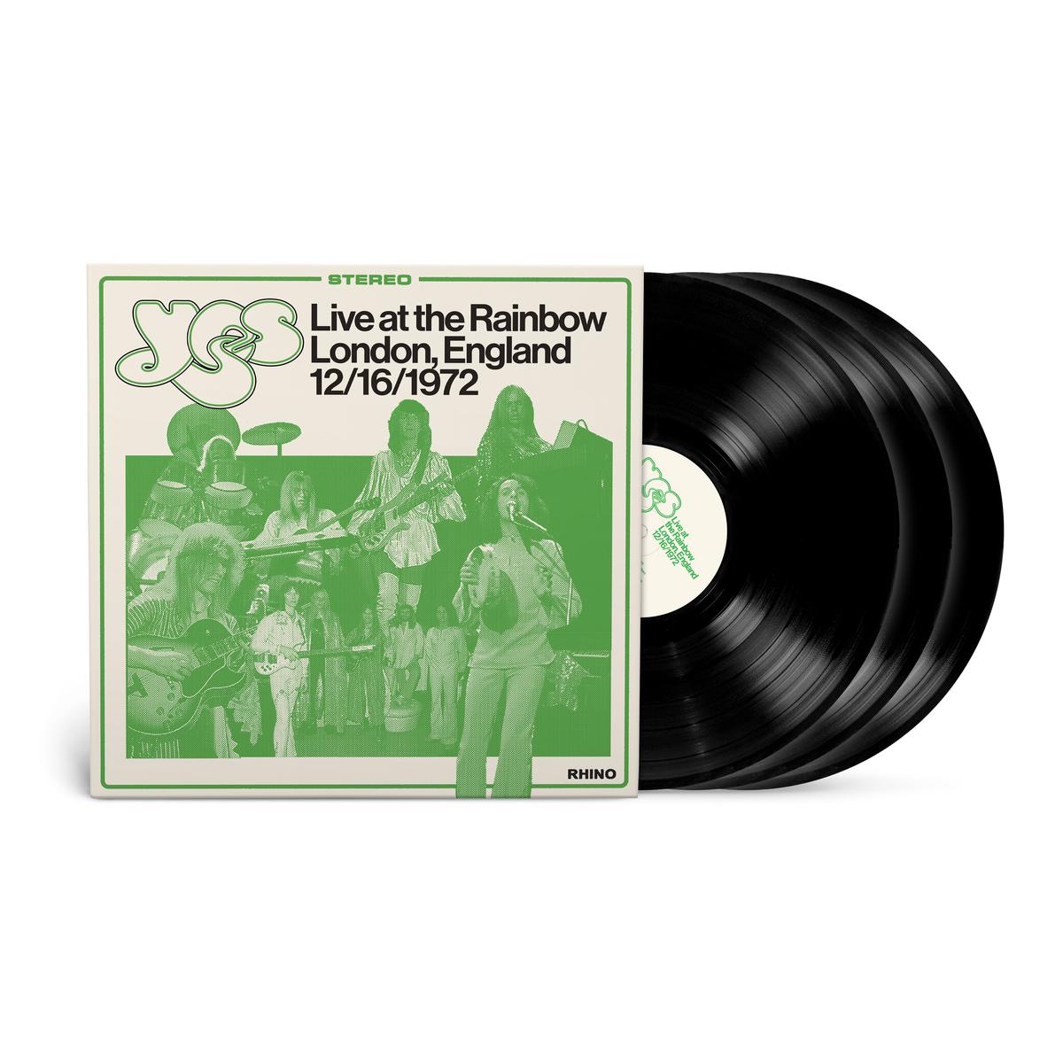 Yes - Live at the Rainbow, London, England 12/16/1972 - 3LP - Black Vinyl [Record Store Day 2025]