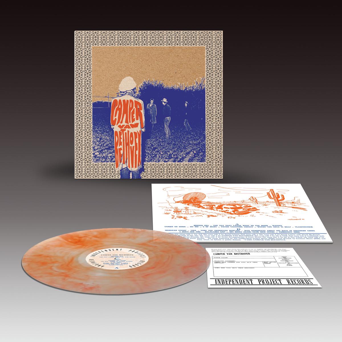 Camper Van Beethoven - Telephone Free Landslide Victory - 1LP - Clear & Orange Marbled Vinyl [Record Store Day 2025]