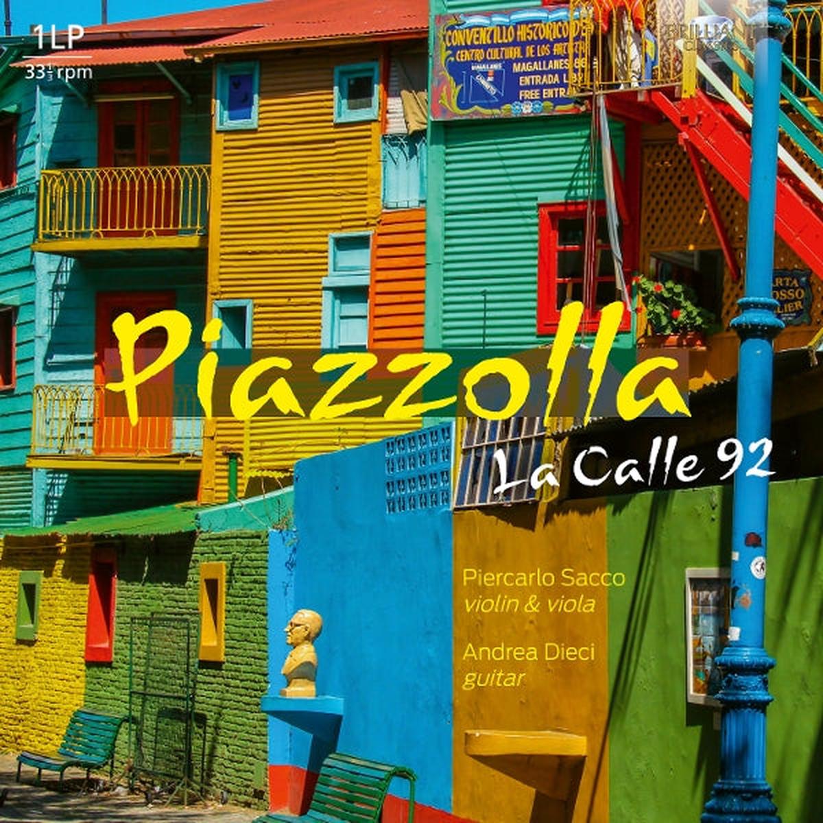 Piercarlo & Andrea Dieci Sacco - Piazzolla: La Calle 92 (LP)