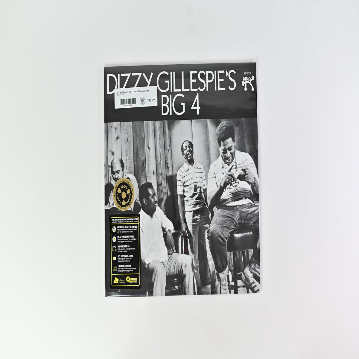 Dizzy Gillespies Big 4 - Dizzy Gillespies Big 4 on Analogue Productions