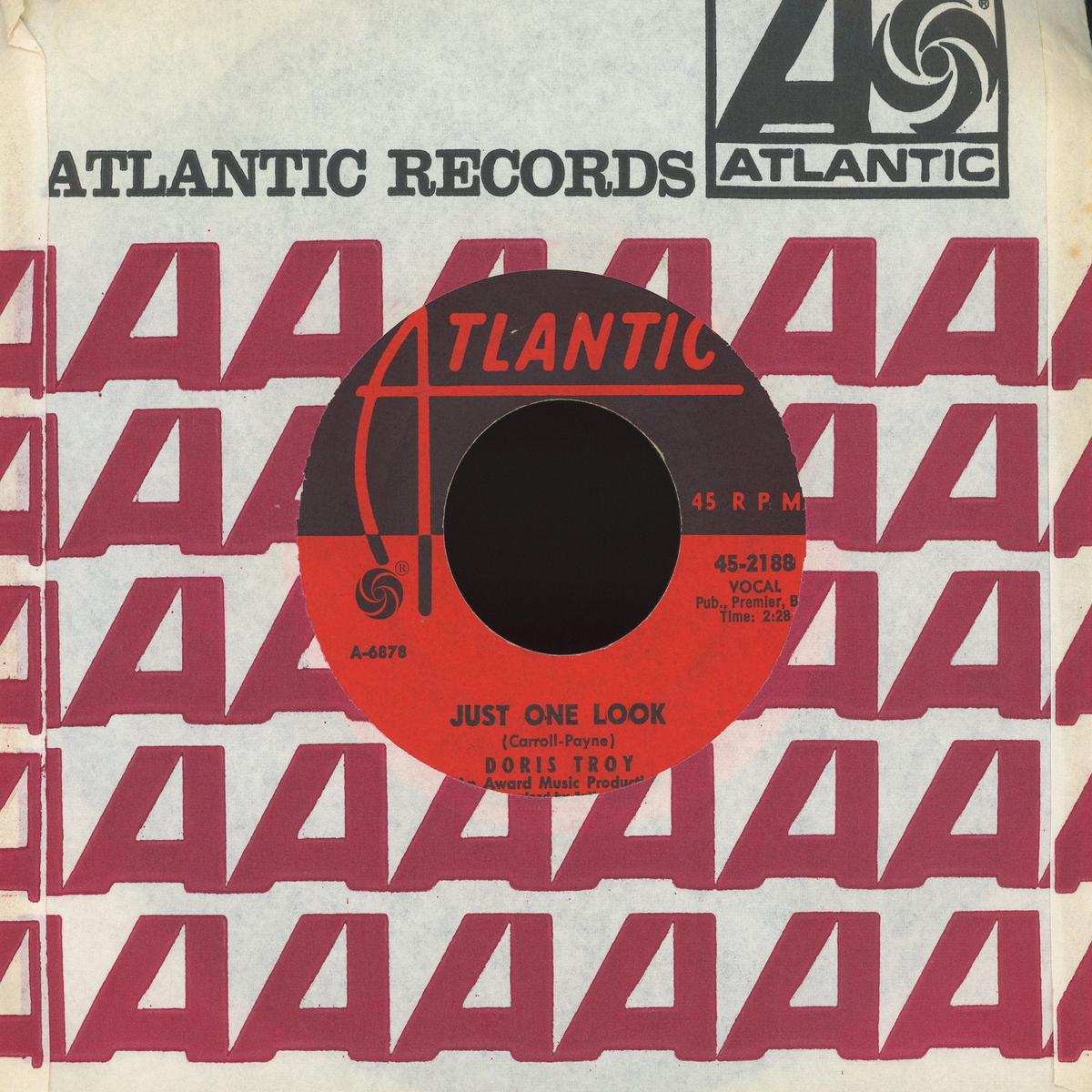 Doris Troy - Just One Look Bossa Nova Blues on Atlantic Northern Soul 45