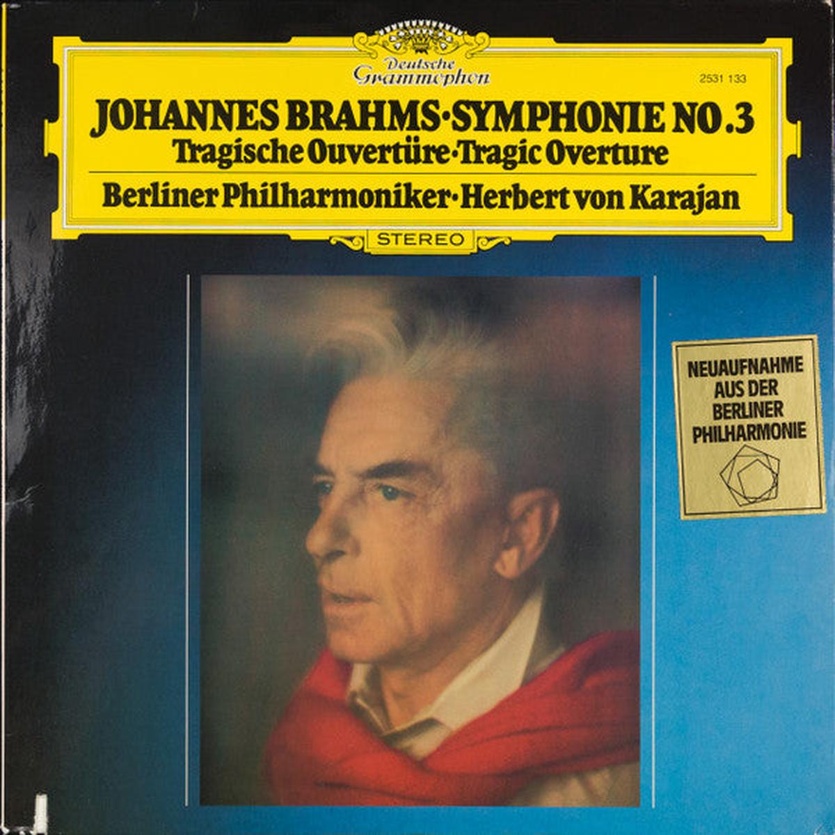 Johannes Brahms  Symphonie No. 3 / Tragische Ouvertre LP