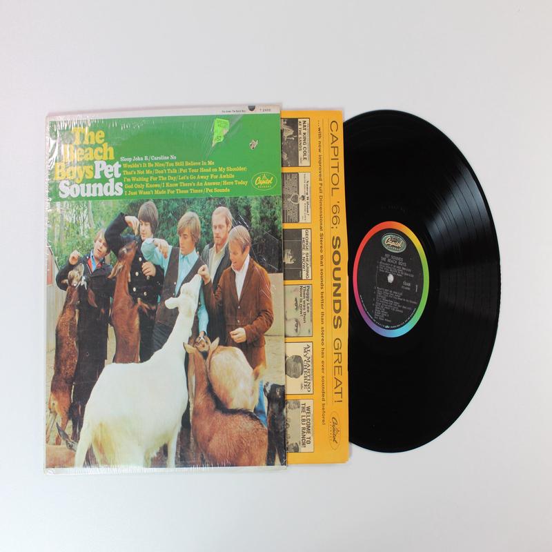 The Beach Boys - Pet Sounds on Capitol Records - Mono 1966 pressing shrink