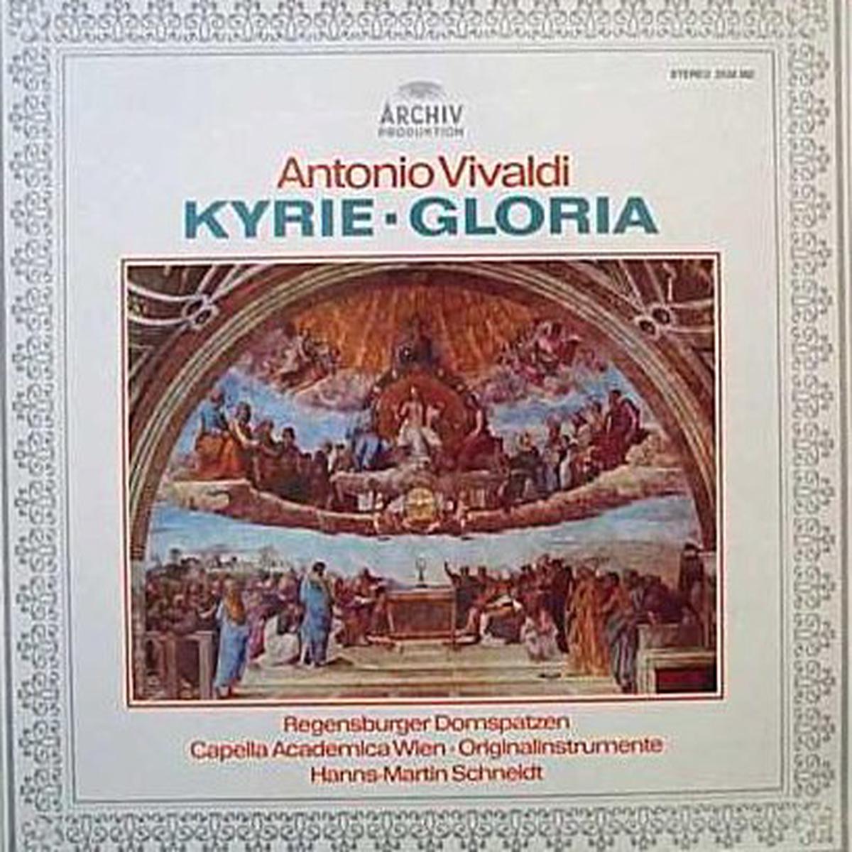 Antonio Vivaldi, Regensburger Domspatzen, Capella Academica Wien, Hanns-Martin Schneidt Kyrie - Gloria LP