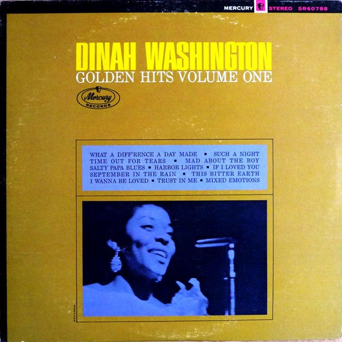 Dinah Washington  Golden Hits Volume One LP