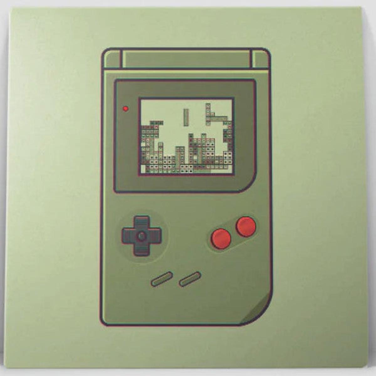 Gamer Boy  Disappearing Lines: Chiptune Music Of Tetris (Black) 7"