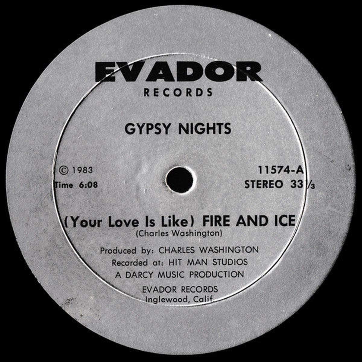 Gypsy Nights (Your Love Is Like) Fire And Ice 12"